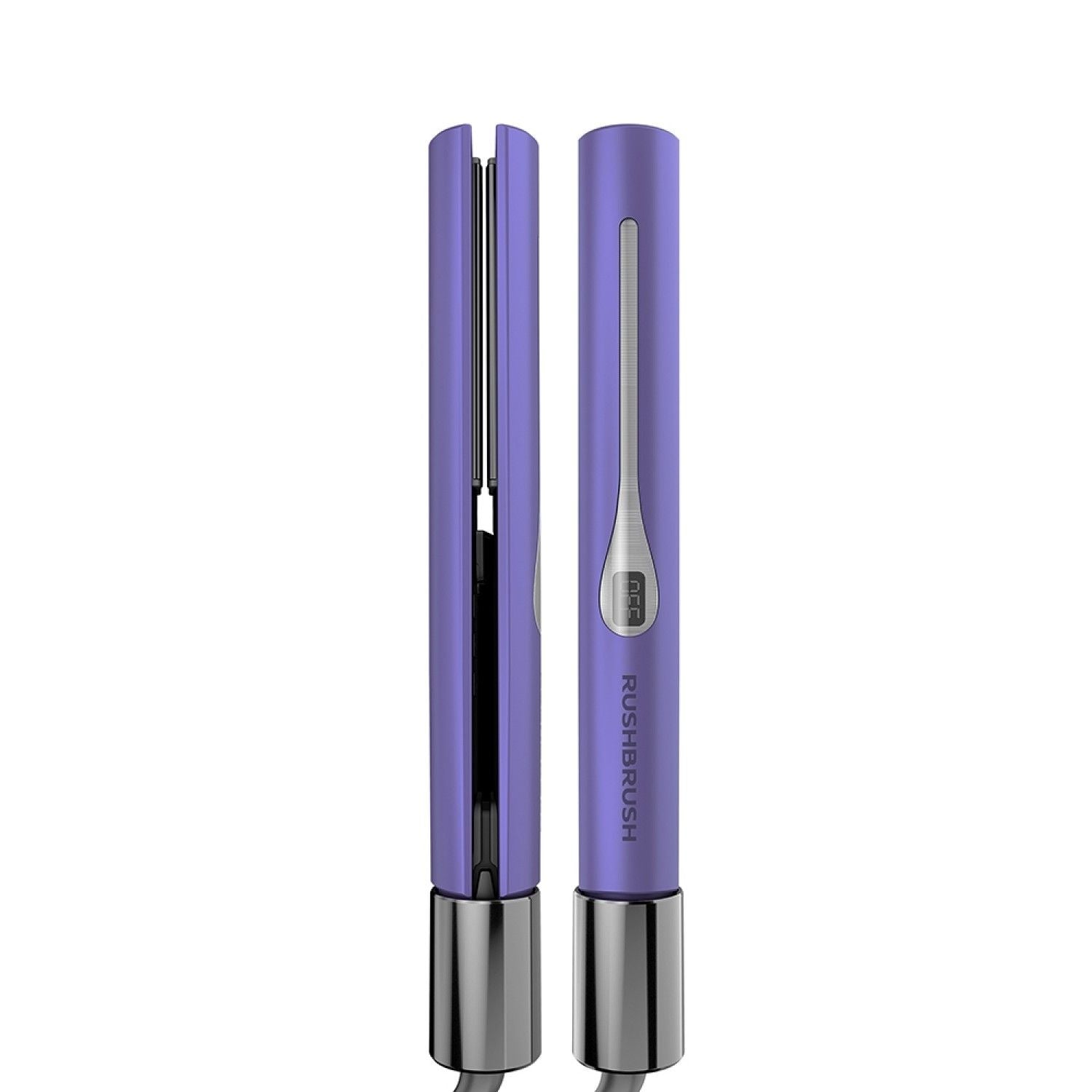 Rush Brush Hair Straightener, Purple - X2 Infra Revolver Rush Brush Hair Straightener, Purple - X2 Infra Revolver
